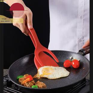 鸡蛋铲尼龙鸡蛋牛扒饼二合一煎子烤面包煎蛋夹 煎蛋翻转铲厨房工