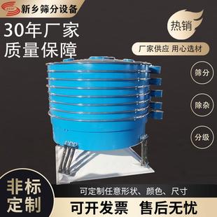 电气磁性材料圆形摇摆筛厂家钠石灰过滤筛型号高效大产量