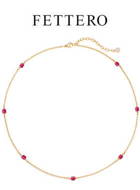 fetro铜合金项链【色7颗