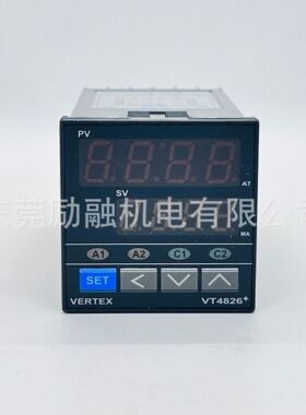 台湾巨诺VERTEX VT4826+智能温控表 VT4810数显PID调节温控器