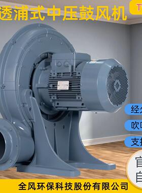 工业机械气体软料输送用TB200透浦式中压风机欧标电机厂家直供