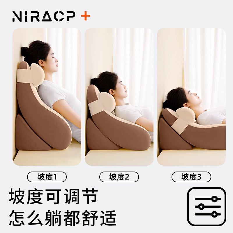 床头靠垫护腰沙发床靠背垫靠枕半躺神器床上孕妇喂奶软包大靠背枕