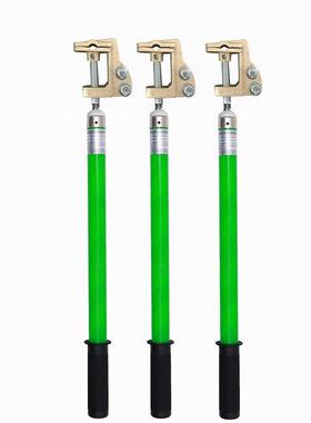 百鼎1铜接地棒0k高压铜全接QVI地线夹铸铜接地棒线v10kv接地线