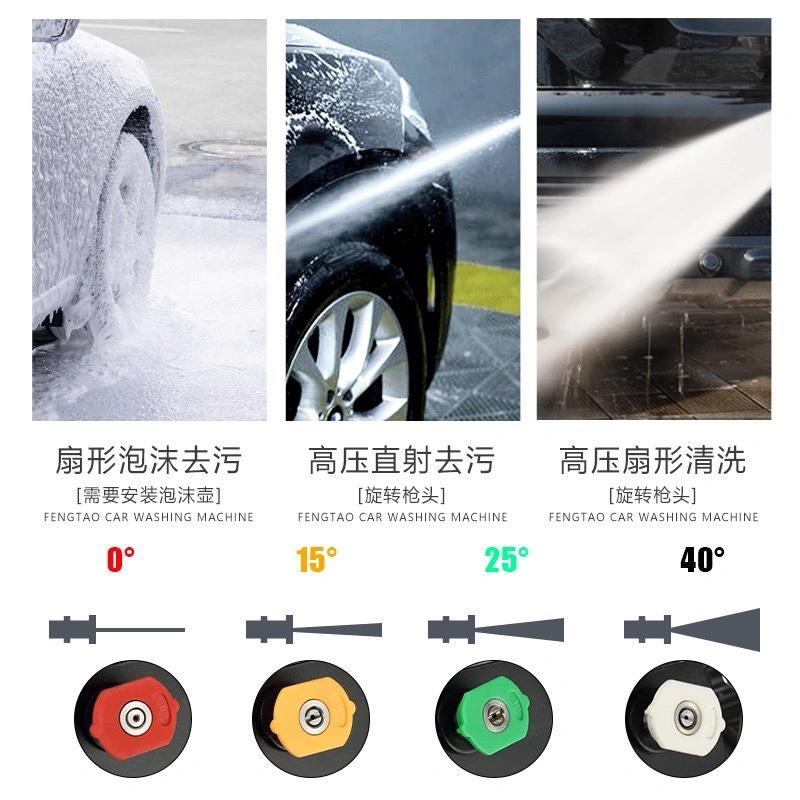 卷管器收纳高压洗车机大功率商用家用自动洗车泵养殖场高压清洗机