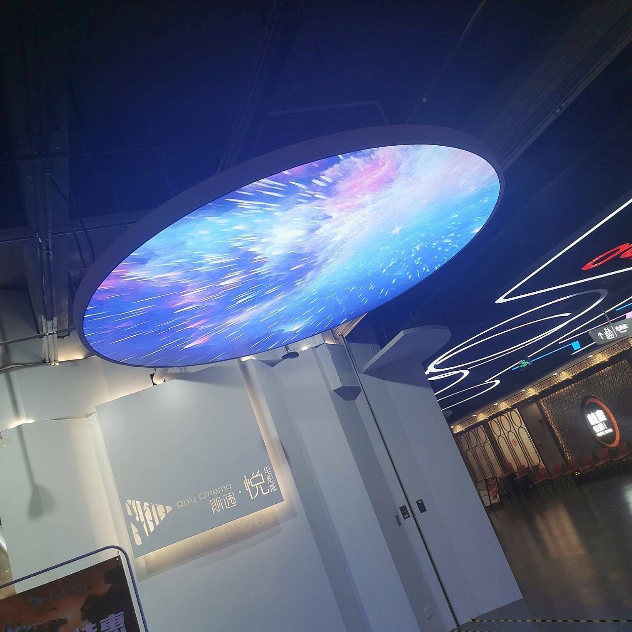 顶户外卡软灯箱展厅天花吊地下膜库薄款广告招牌制作750布厂家商