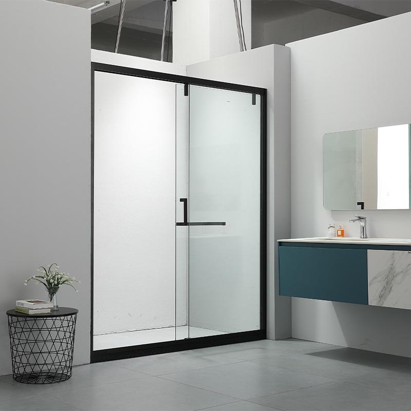 干朗司缓冲淋浴房卫生972间湿分离隔断浴移屏玻璃推拉门澡洗间沐