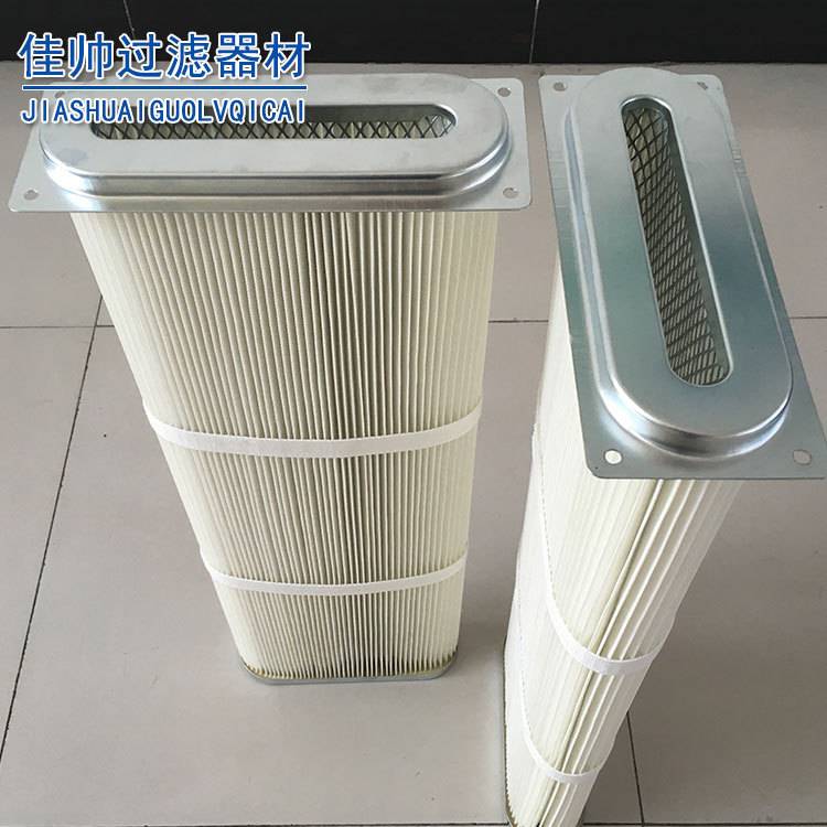 LM500C钻机扁滤筒 板式空气过滤除尘滤筒 无纺布除尘滤芯滤筒