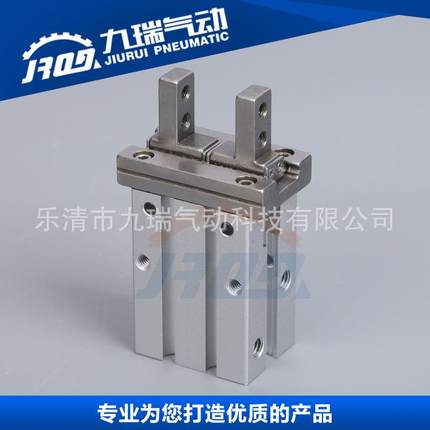 SMC型爪气动手气773缸M质H指Z2双作用平行开闭气爪夹量保证