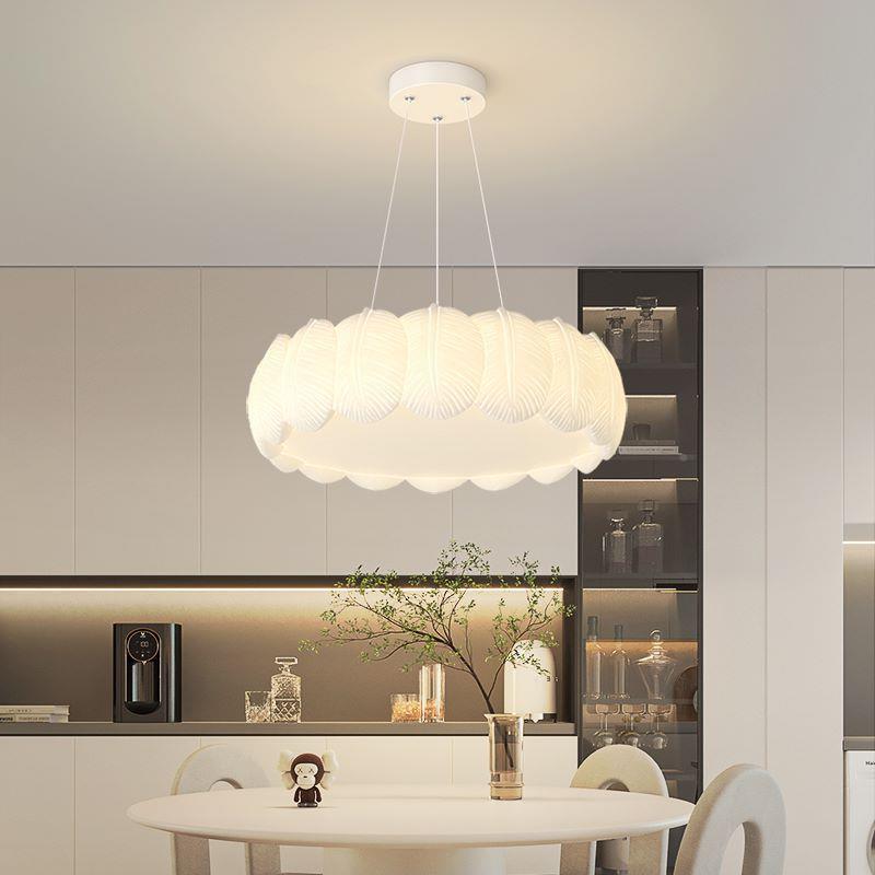 全光谱护眼客主厅吸吊顶灯现简约卧室设计师儿童代奶油91903风餐