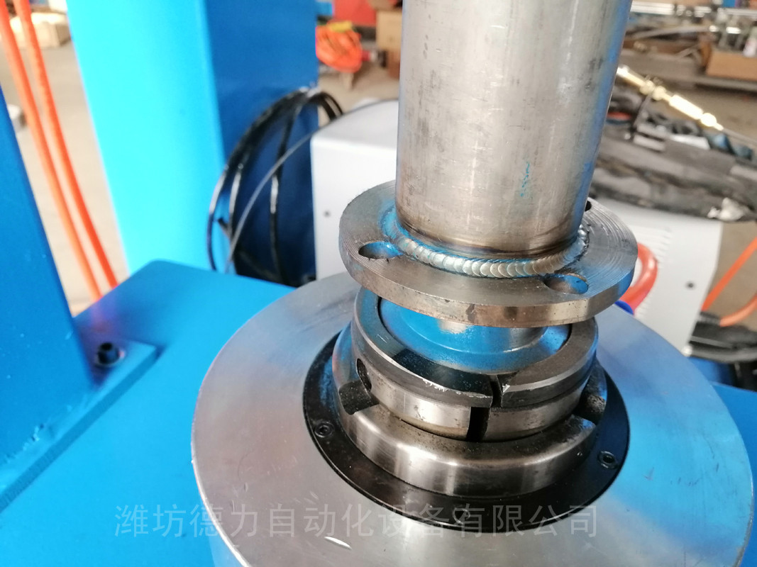 不锈钢长管法兰自动环缝焊接机