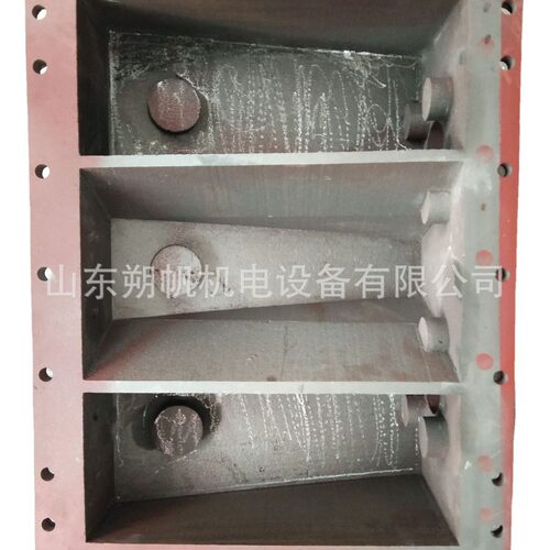 淄博淄柴L250船用船用柴油机配件KLQ60H空气冷却器进出水端盖