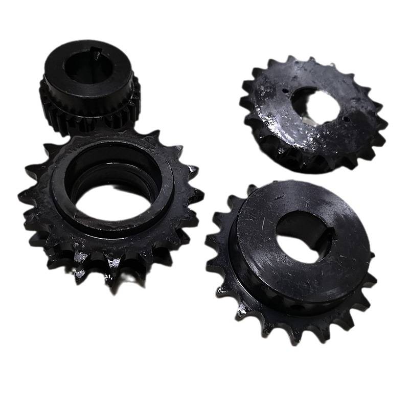 艾泽嘉AZEJIA传动件输送设备45钢齿轮锥套式链轮联轴器