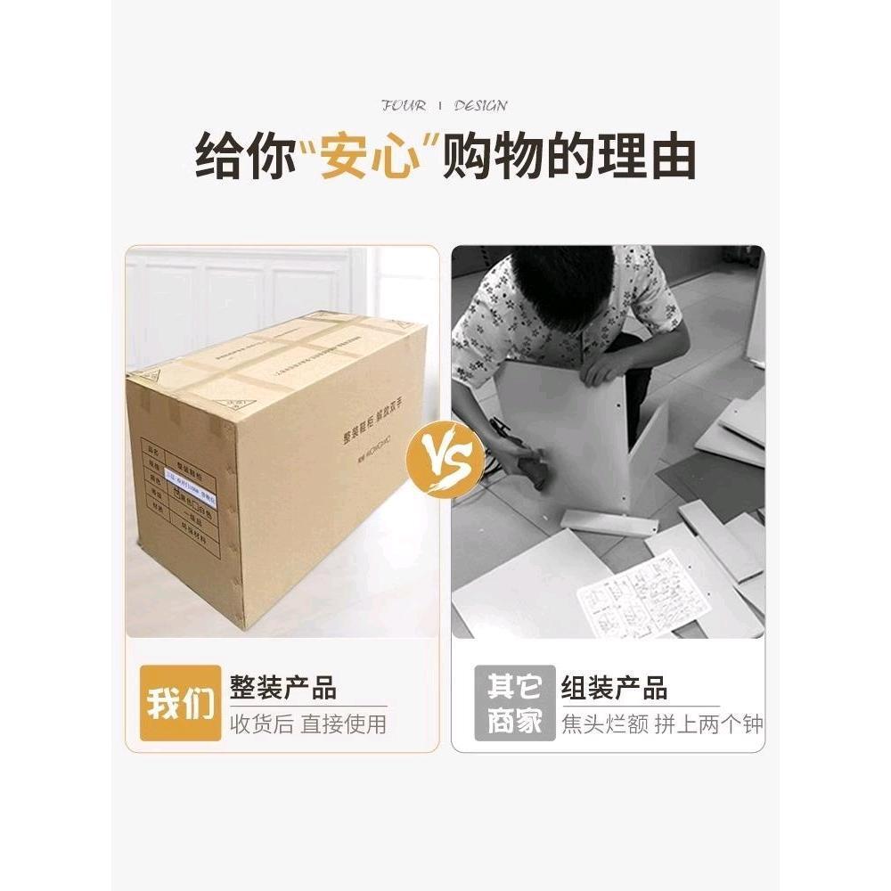 折叠儿童书桌实木电脑桌家用写字桌学生书架小户型卧室学习桌简约