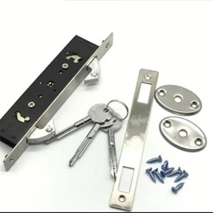 移门钩锁铝合金塑钢木门平移门锁挂勾锁双倒勾锁断桥铝门锁趟门锁