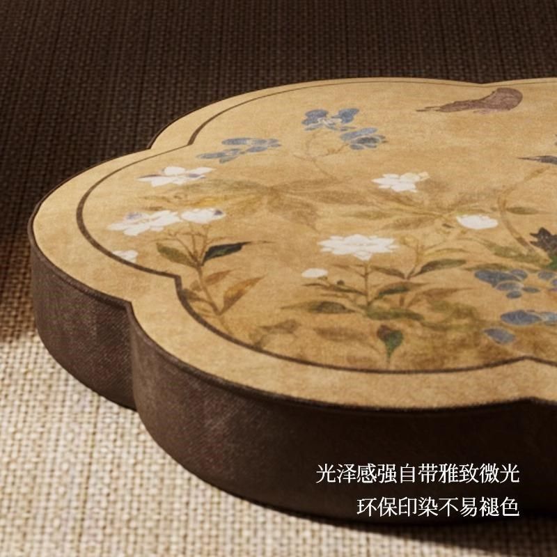 新中式蒲团榻榻米打坐禅修垫客厅地上跪拜垫子冥想复古坐墩可收纳,居家布艺,蒲团,淘宝优惠券,粉丝福利购,淘宝优惠卷