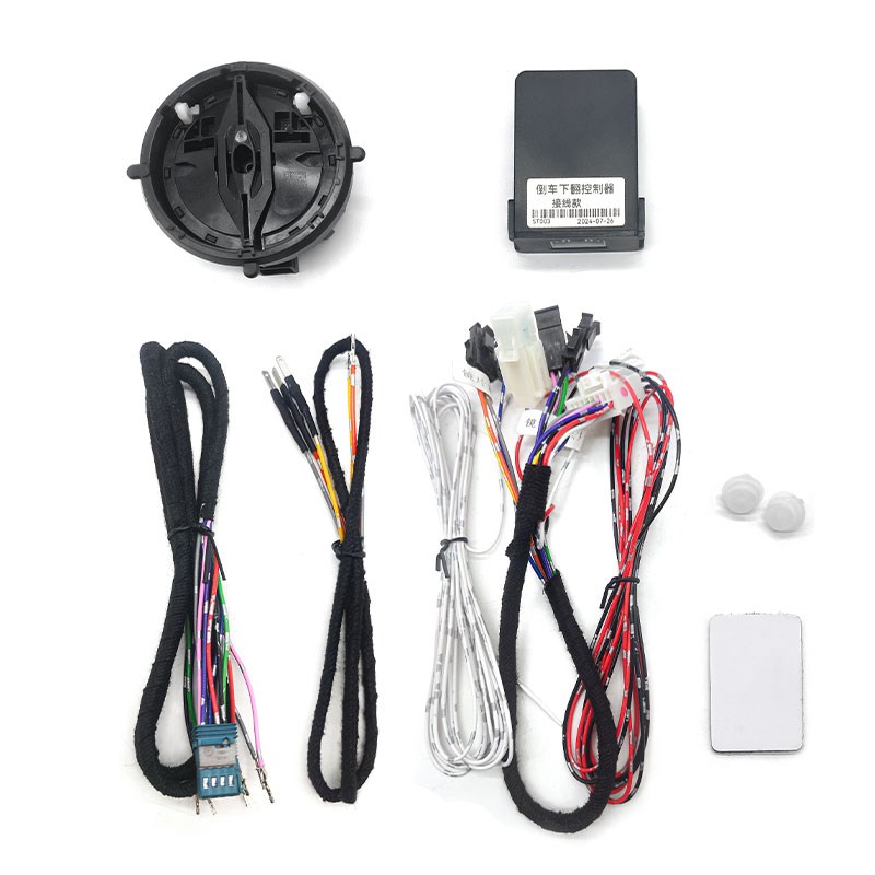 适用于吉利星越L缤瑞p缤越博越pro后视镜倒车自动下翻挂R档带记忆