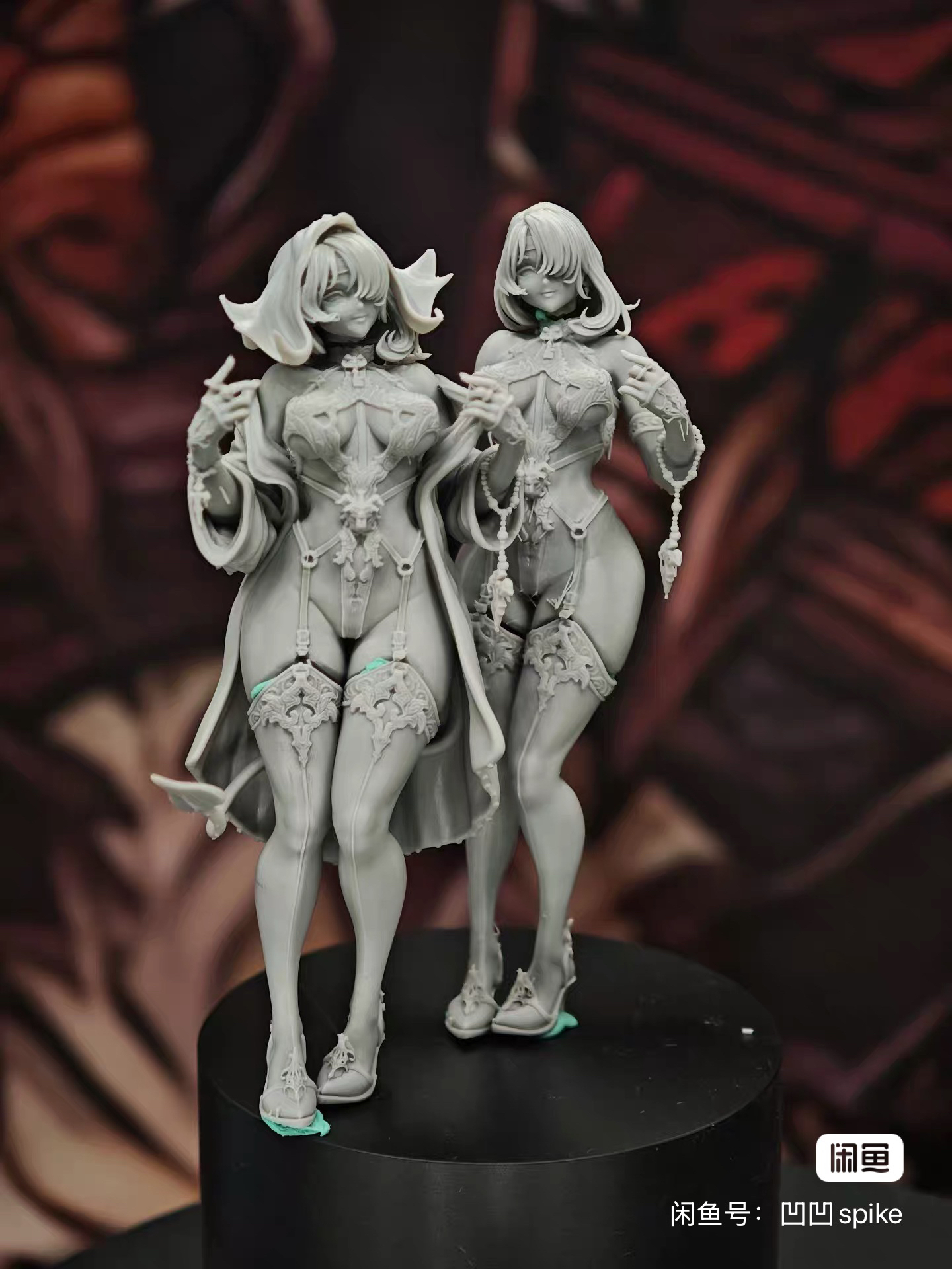 微缩模型 雕塑 慷慨的魅魔修女花嫁