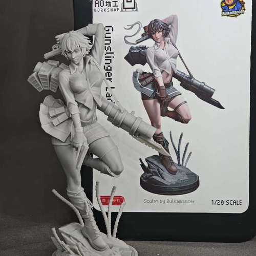 微缩模型 雕塑 gk  鬼泣 lady 蕾蒂bulkamancer 商业授权