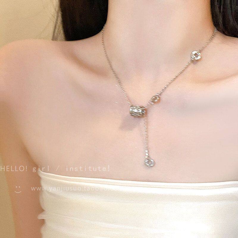 小蛮链配百搭链项链脖颈锁骨简约气质新款女款爆款腰2026饰品流苏