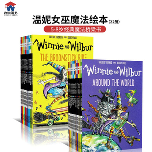 点读版温妮女巫Winnie and Wilbur 牛津出版社 吴敏兰书单绘本 英文版插画童书 幽默小学生故事书桥梁书少儿英语 红房子获奖作品
