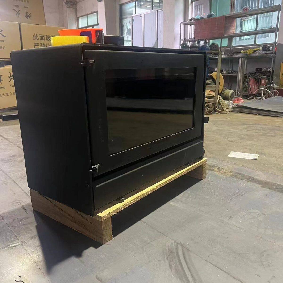 (反季促销)特厚8毫米一体成型款真火燃木壁炉别墅名宿烧柴壁炉