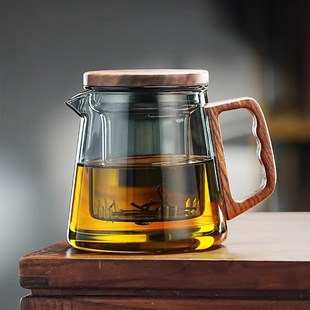 玻璃茶壶泡茶家用耐高温单壶过滤泡茶神器办公室泡花茶壶茶具套装