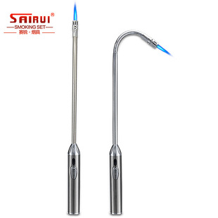 点火器不锈钢液化气灶打火机软管可弯曲灶具厨房长柄防风点火枪