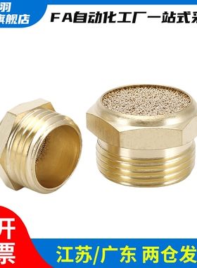 替电磁阀平头消声器 BSLM-01 BSLM-02 BSLM-03 BLSM-04 BSM-06 分