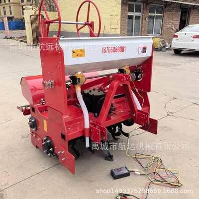 单垄红薯起垄覆膜机 烤烟辣椒1.1米宽旋耕起垄覆膜铺滴灌带一体机