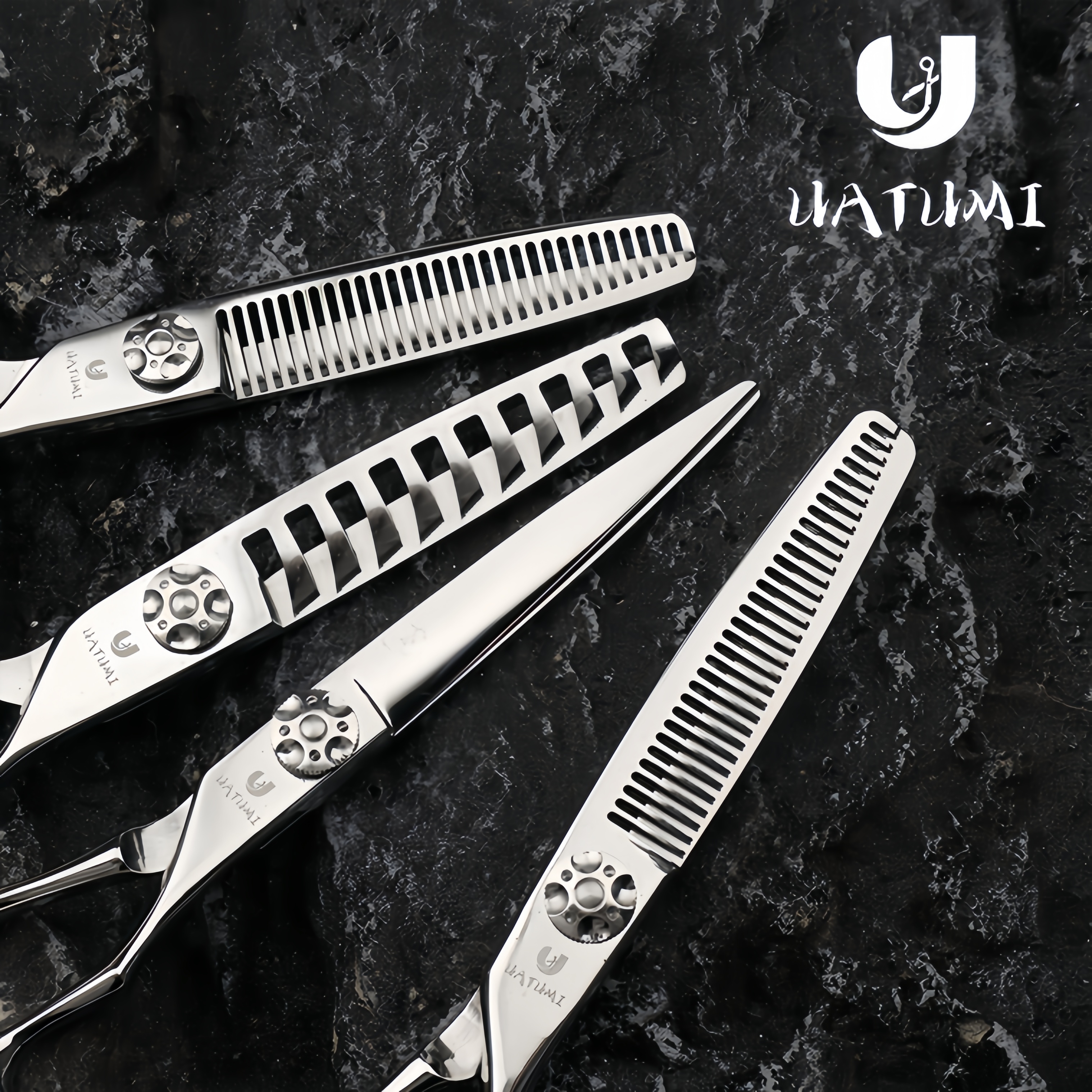 天域系列理发剪刀6寸套装440C