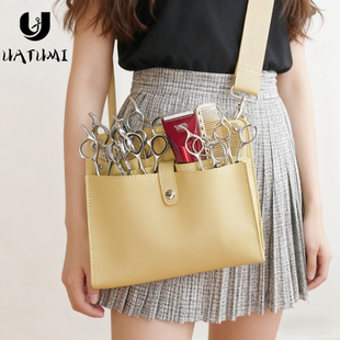 发型师大容量剪刀包电推腰挎斜挎包宠物美容师工具收纳包9只装