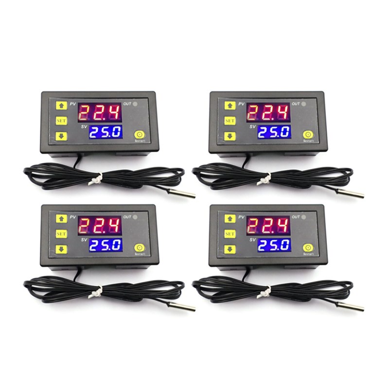 W3230高精度温度控制器数显温控器模块控温开关微型12PV24V/AC220