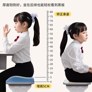 久坐不累椅垫座T垫午睡趴睡枕头 学生坐垫教室增高坐垫2024新款