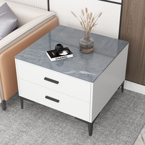 岩板轻奢沙发柜边几角桌角几创意边柜客厅小茶几简约X储物柜边角