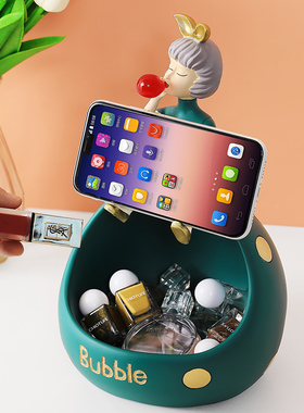 轻奢进门口放钥匙k收纳摆件入户玄关客厅家居鞋柜电视柜房间装饰