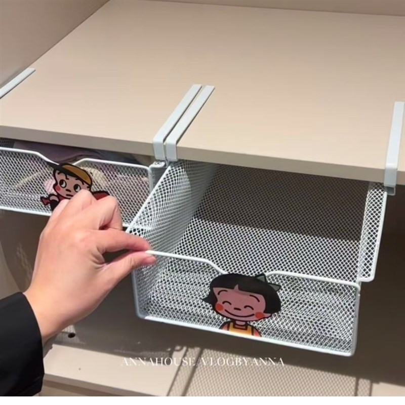 【新家的100个快递】衣柜下挂篮C抽屉式置物架隔板书桌分层收纳盒