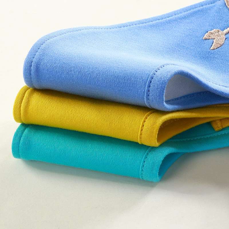 口水巾婴儿纯棉新生儿0-3-6月围兜男宝宝防水围兜女童0-Z2岁春秋