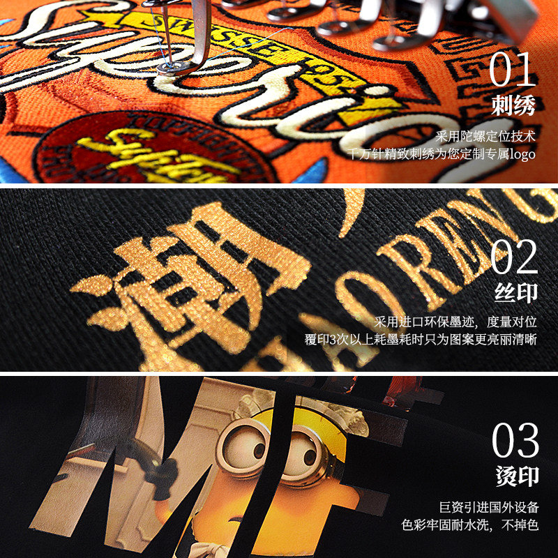 工作服定制工衣短袖翻领文化衫衣服diy团体工装poPlo衫刺绣印logo