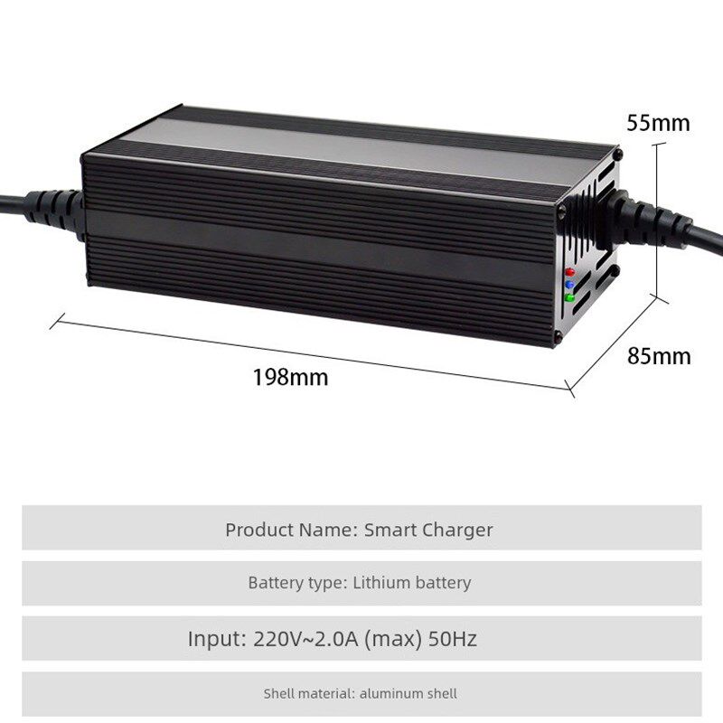 电动车锂电池充电器48V6u0V72V8A三元锂电池磷酸铁锂电池大功率