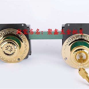 大门锁双开门铁门木门防盗锁齿条锁超C钥匙别墅门老式.农村大门锁