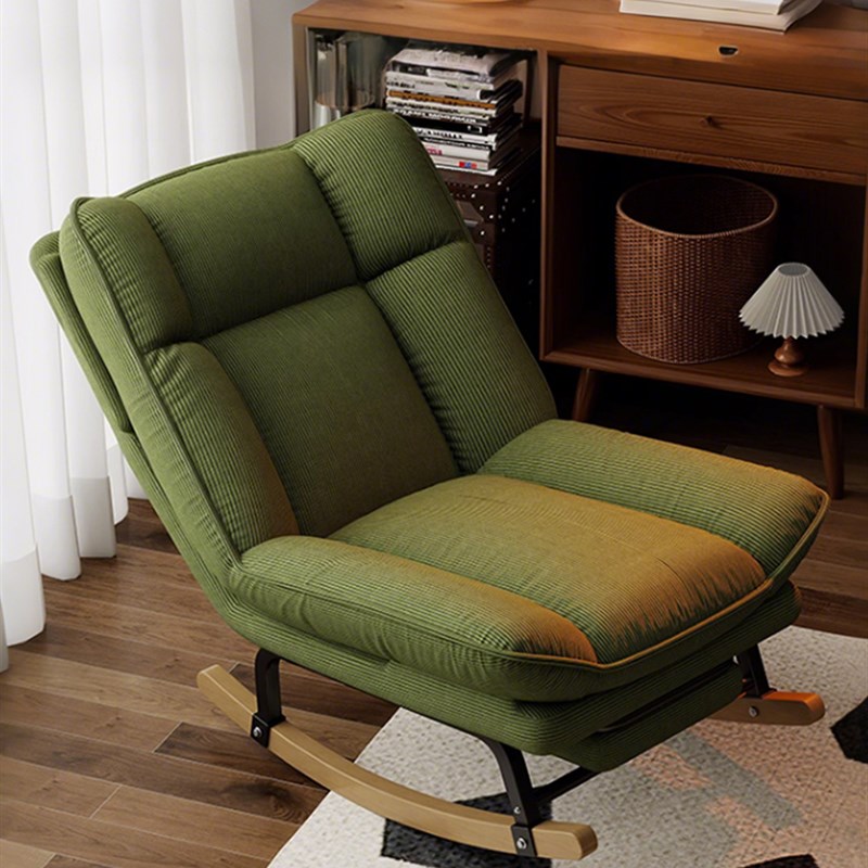 客厅摇摇椅躺椅成人大人可睡觉2025新款J懒人沙发单人阳台休闲椅