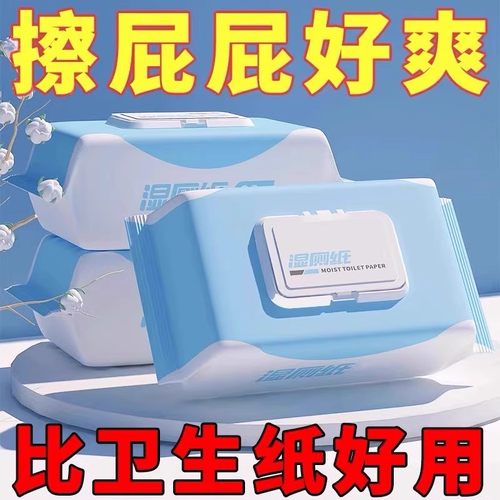 特价湿厕纸强力去除清洁厕所湿纸巾厕纸湿巾男女专用卫生湿纸巾