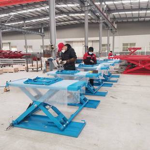 汽保中位剪式 3227汽车升降台 举升机 JSZW 电动升降平台 宏元