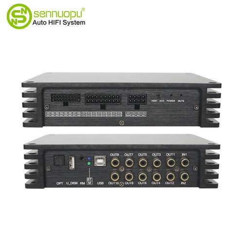 sennuopu森诺普dsp功放8路车载汽车音响低音功放机专用大功放M10