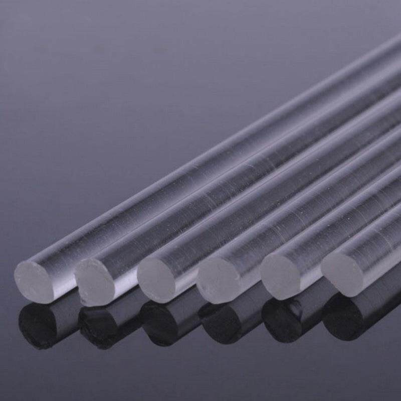 .现货亚克力棒 2mm直径有机玻璃圆棒 沙盘插花拼豆立体手工diy配