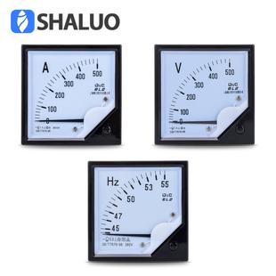 仪表6L2 电压表0 发电机组指针式 测量表 电流表 500v 频率表
