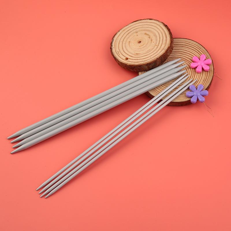 跨境SKC毛衣针烤瓷棒针DIY手工编织围巾套装工具2.0-6.0mm