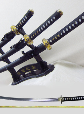 龙泉周匠宝剑刀剑短刀长刀日本刃cosplay道具套装摆件 未开刃金属