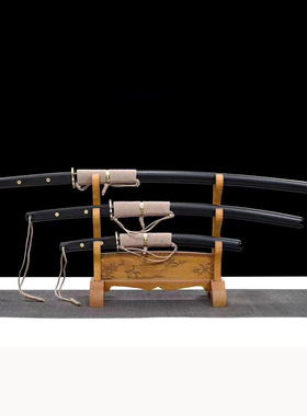 出口转内销龙泉周匠刀剑1095钢日本刀东洋cosplay武术 未开刃短款