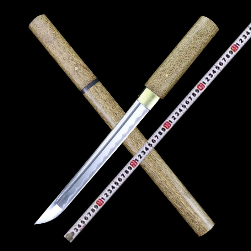 龙泉周匠刀剑宝剑素装短刀居合道